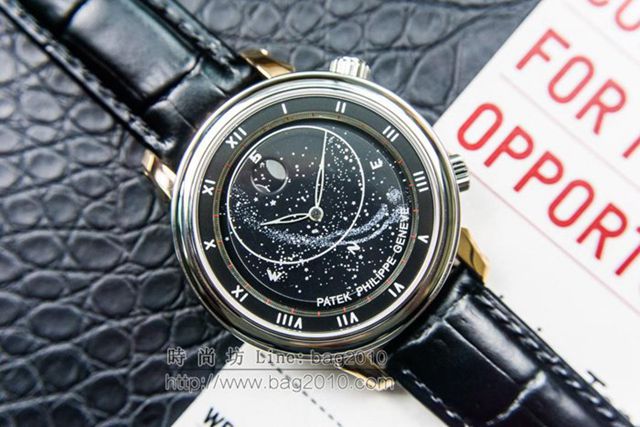 PATEK PHILIPPE手錶 5102天月款日內瓦蒼穹系列 百達翡麗星象功能男表 百達翡麗高端機械男士腕表  hds1267